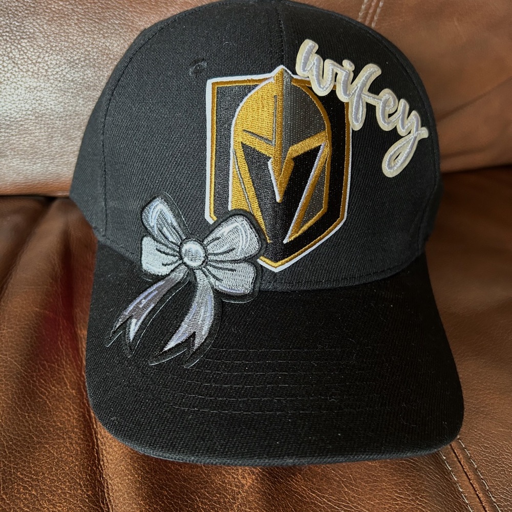 Vegas knights wifey bow cap